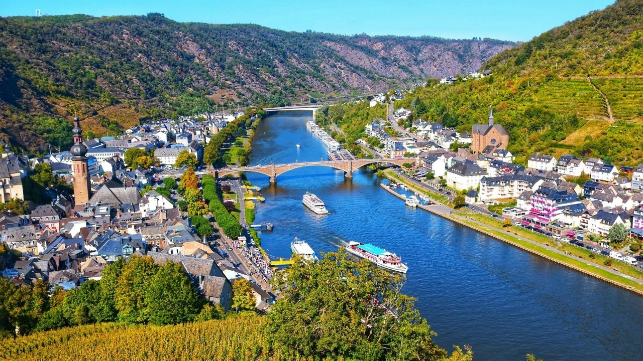 río Mosela , cochem