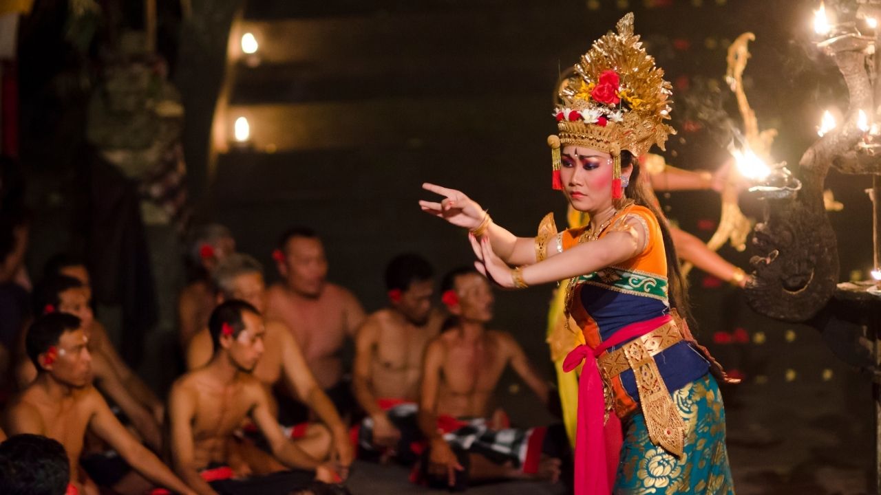 espectáculo de danza Kecak